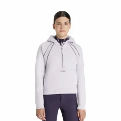 LeMieux - Sweat à capuche demi-zippé enfant Young Rider Hettie lilac Violet