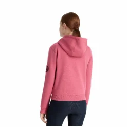 New LeMieux - Sweat à capuche demi-zippé enfant Young Rider Hettie cranberry Rose