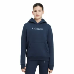 LeMieux - Sweat à capuche enfant Classique Junior Young Rider Marine Sale
