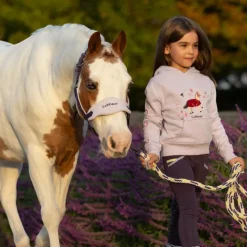 LeMieux - Sweat à capuche enfant Mini Romi lilac Violet Clearance