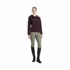 LeMieux - Sweat à capuche femme Elspeth damson Bordeaux Best