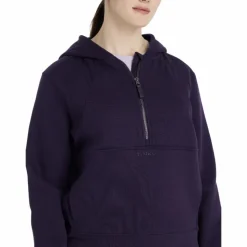 LeMieux - Sweat à capuche femme demi-zippé Henrietta juniper Violet Discount