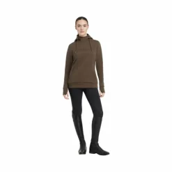 Online LeMieux - Sweat à capuche femme Classique Alpine Marron