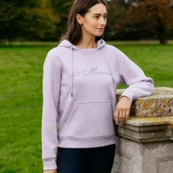 New LeMieux - Sweat à capuche femme Elspeth lilac Violet