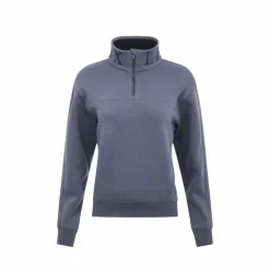 Discount LeMieux - Sweat à col zippé femme Kali jay Bleu