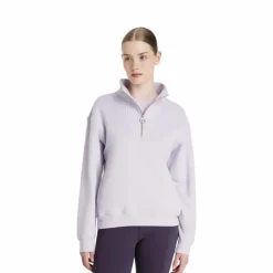 Outlet LeMieux - Sweat col zippé femme Keira lilac Violet