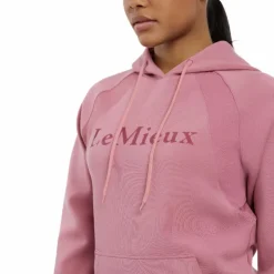 Best LeMieux - Sweat manches longues à capuche femme Nadine peony Rose