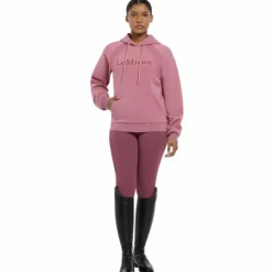 Best LeMieux - Sweat manches longues à capuche femme Nadine peony Rose