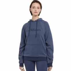 LeMieux - Sweat manches longues à capuche femme Nadine dusk blue Bleu