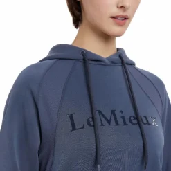 LeMieux - Sweat manches longues à capuche femme Nadine dusk blue Bleu