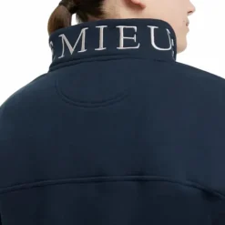 Outlet LeMieux - Sweat shirt col zippé enfant Young Rider Kate Marine