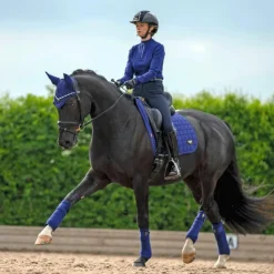 Hot LeMieux - Tapis de dressage Loire Memory Satin Violet