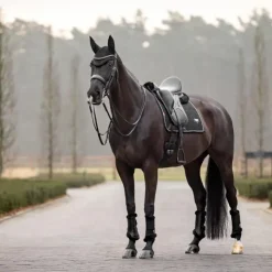 LeMieux - Tapis de dressage Puissance Suede Square Noir Sale
