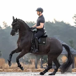 LeMieux - Tapis de dressage Puissance Suede Square Noir Sale