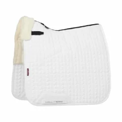 Outlet LeMieux - Tapis de dressage Merino + / naturel Blanc