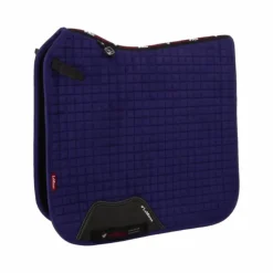 LeMieux - Tapis de dressage Suede Square ink blue Bleu Outlet