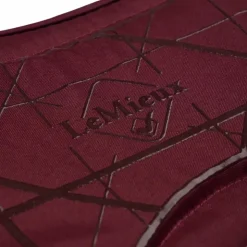 LeMieux - Tapis de dressage Square Soft Shell Anti Glisse EuroJump Bordeaux