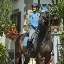 LeMieux - Tapis de dressage Suede Square Ice Blue Bleu Discount