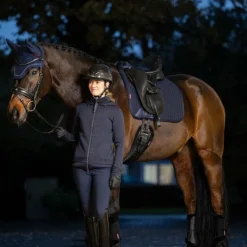 Discount LeMieux - Tapis de dressage Pro Sorb Plain 2 Square Marine