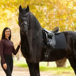 LeMieux - Tapis de dressage Square Essence Noir Outlet