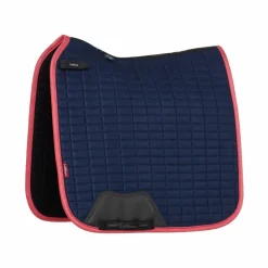LeMieux - Tapis de dressage Square suédine / cranberry Marine Discount