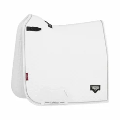 LeMieux - Tapis de dressage Puissance Suede Blanc