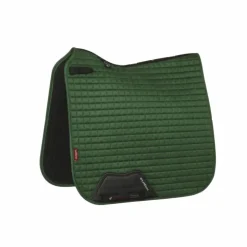 LeMieux - Tapis de dressage Suede square hunter forêt Vert Discount