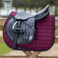 Clearance LeMieux - Tapis de selle Diamante Square Bordeaux