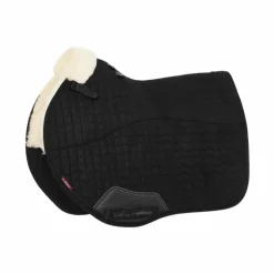 Clearance LeMieux - Tapis de selle EuroJump Merino + / naturel Noir