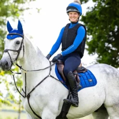 LeMieux - Tapis de selle Loire Close Contact Square benetton Bleu Sale