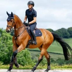 LeMieux - Tapis de selle Loire Classic Close Contact Square Marine New