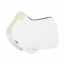 Hot LeMieux - Tapis de selle Merino + Close Contact Square / naturel Blanc