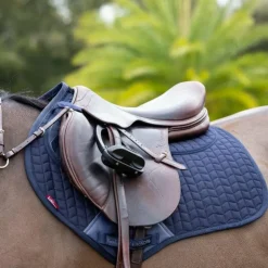 LeMieux - Tapis de selle Pro Sorb Plain 2 Square Marine Online