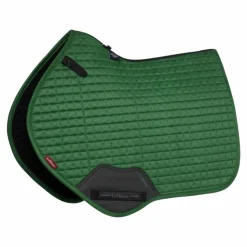 New LeMieux - Tapis de selle Suede Close Contact Square hunter green Vert