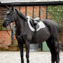 New LeMieux - Tapis de selle Square Mixte Merino + / naturel Blanc