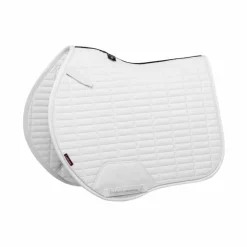 LeMieux - Tapis de selle Square EuroJump Suede Blanc Outlet