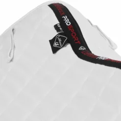LeMieux - Tapis de selle Square EuroJump Suede Blanc Outlet