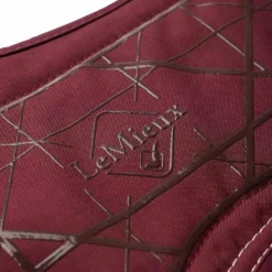 LeMieux - Tapis de selle Square Soft Shell anti glisse Bordeaux Online