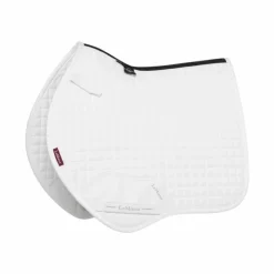 LeMieux - Tapis de selle Square Close Contact Suede Mini Blanc Hot