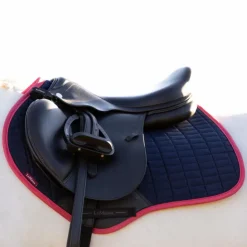 LeMieux - Tapis de selle Square suédine / cranberry Marine Sale