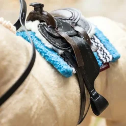 LeMieux - Tapis western pour Toy Pony azure Bleu Discount