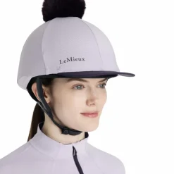 Outlet LeMieux - Toque de casque à pompon amovible Classique lilac Violet