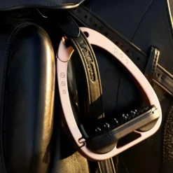 LeMieux - Étriers de sécurité Vector Control gold Rose Discount