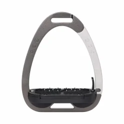 Best LeMieux - Étriers de sécurité Vector Balance carbon/ argent Gris