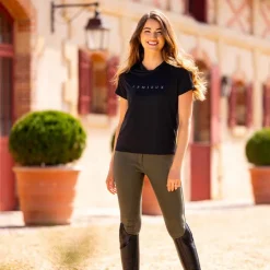 LeMieux - T-shirt manches courtes femme Sport Noir