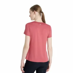 LeMieux - T-shirt manches courtes femme Sport cranberry Rose Outlet