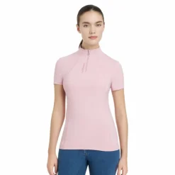 LeMieux - T-shirt manches courtes techniques femme Classique blossom Rose Outlet