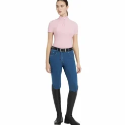 LeMieux - T-shirt manches courtes techniques femme Classique blossom Rose Outlet