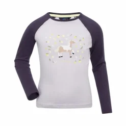 LeMieux - T-shirt manches longues enfant Lemon Mini Jamie lilac Violet Online