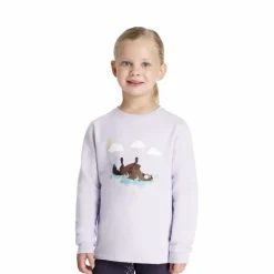 LeMieux - T-shirt manches longues enfant Mini Poppy lilac Violet Hot